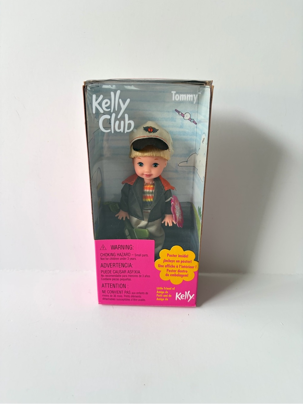 NIB Barbie Kelly Club Pilot Tommy Doll